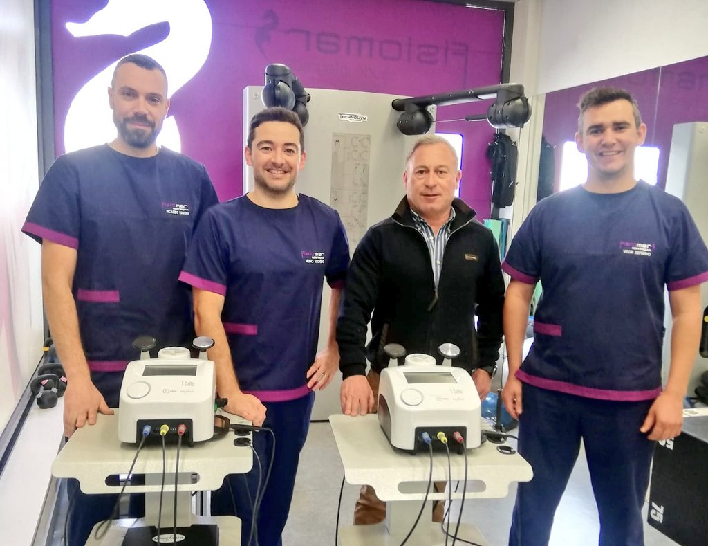 primfisio's tweet photo. De a pares. Así es la apuesta de Fisiomar Saude Integrada por la tecnología más avanzada para fisioterapia. Ahora con la incorporacion de dos equipos de diatermia #TCaReCompact de @easytechitalia para seguir brindando el mejor tratamiento a sus pacientes 👏👏
#fisiotecnología https://t.co/Ke3jCrvlho