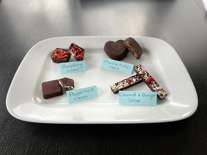 We're looking forward to our vegan raw chocolate making workshop on the 7th March... these flavours designed and made by two very creative KS1 students, moulds were ones we re-used from our soap making a few months ago.