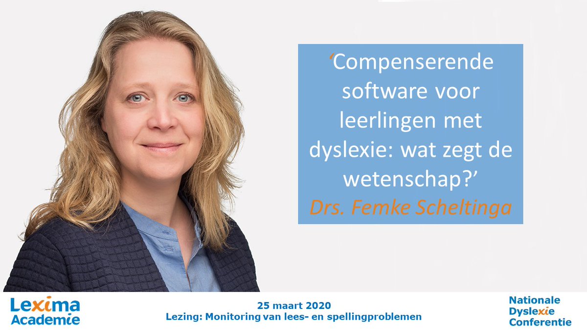 Compenserende software voor leerlingen met dyslexie: wat zegt de wetenschap? Kom alles te weten over de laatste wetenschappelijke inzichten tijdens de lezing van dr. Femke Scheltinga. zcu.io/70Gh