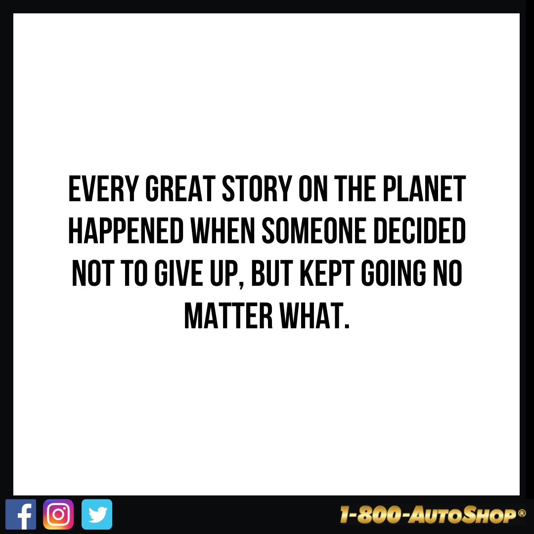 Every great story on the planet happened when someone decided not to give up, but kept going no matter what.
-Spryte Loriano
#FridayThoughts #FridayFeeling
