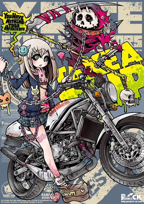 バイク絵が好きです‼︎
 #バイク絵deモーターサイクルショー 