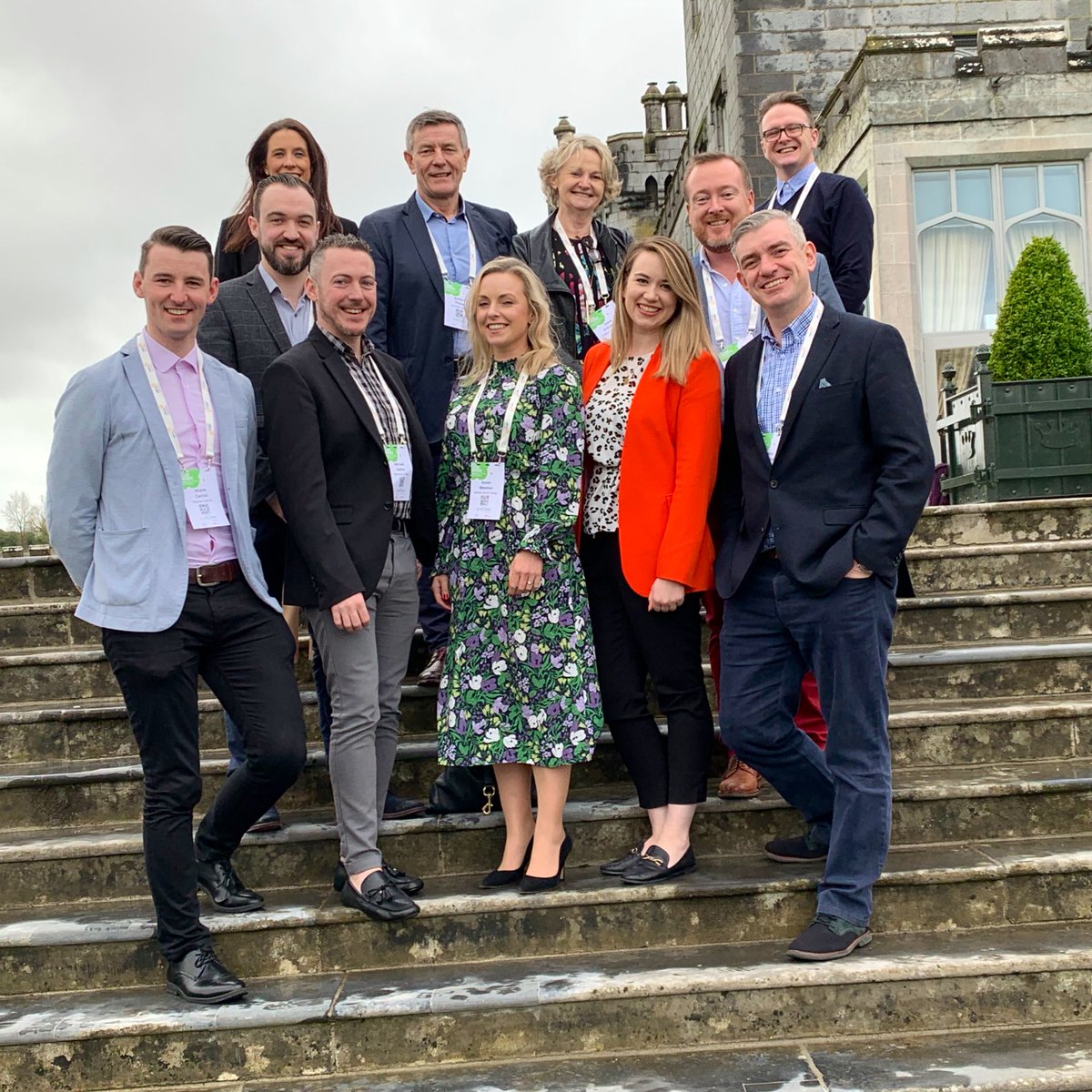 Members of our board &amp; <a href="/SITE_YL_Ireland/">SITE YL Ireland</a> board pause for a photo <a href="/dromolandcastle/">Dromoland Castle</a> #BTCONF2020 What a great conference so far! #SiteUnite