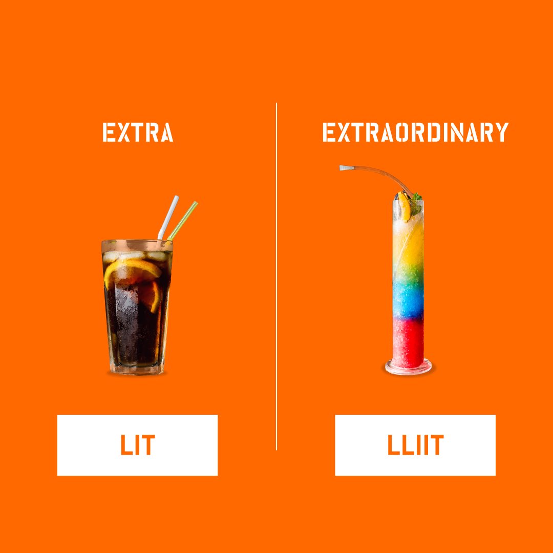 SocialOffline's tweet image. If Fridays had a taste, they’d taste like our iconic LLIITs. 
#extraformat #getoffline