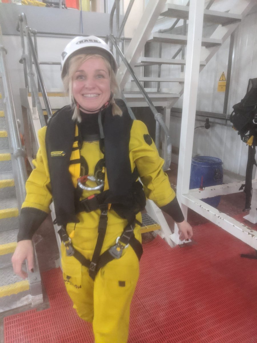 rotos360's tweet photo. This week our #BusinessDevelopmentManager, Sarah Lancaster, has attended a #GWO #training course. She’s already passed its ‘Sea Survival’ and ‘Working at Height’ modules with lots more to come – go Sarah! https://t.co/LlU8dZSLGu