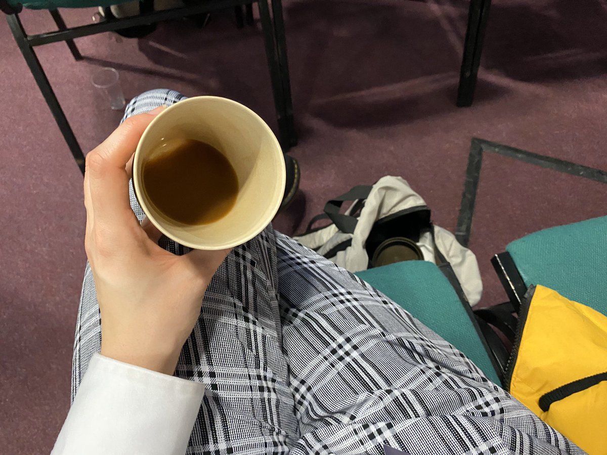 DaisySajnog's tweet photo. #NorDevCon2020 @FountainTeam Nearly finished my free coffee. NOT TO WORRY THERE’S MORE! #DaisyHasLeftTheBuilding #keepycup https://t.co/iJGhIQfgKs