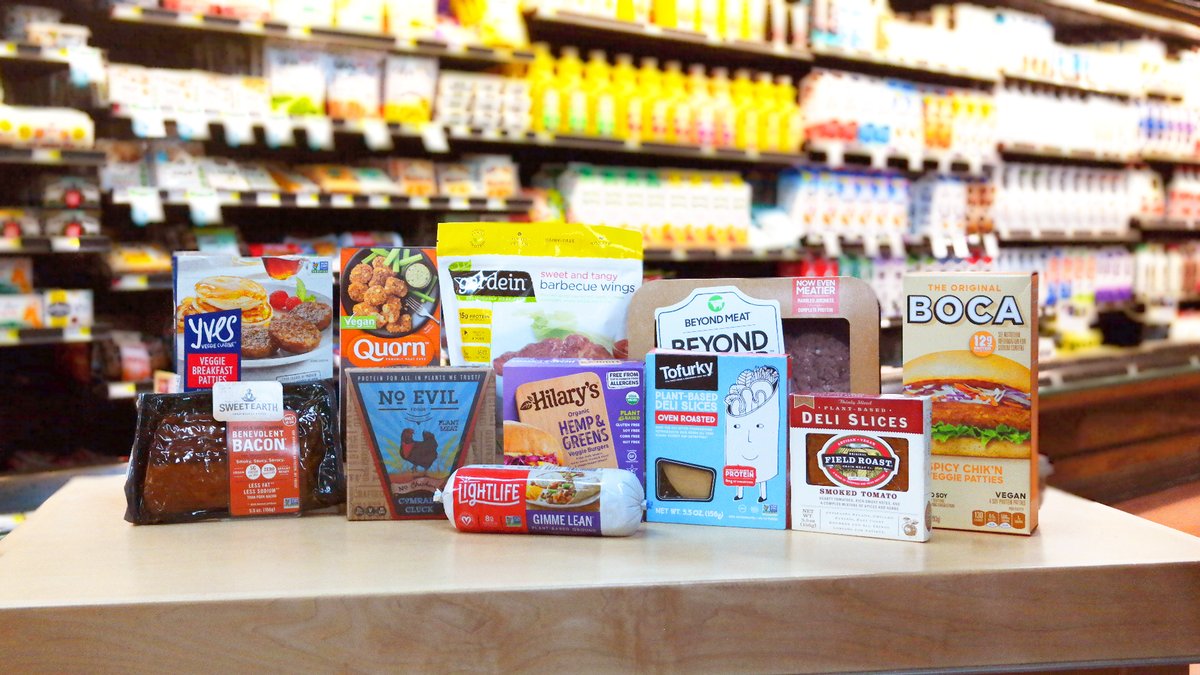 GoodFoodsCoop's tweet photo. FLASH SALE: Participating in #MeatlessMondays or Fast From Meat Fridays? Avoiding meat altogether? Just want to try something different? Today's sale is for you! All of our packaged plant-based proteins are 30% off. #LexingtonVeganSociety #VegansofKentucky #PlantBasedLex https://t.co/YHFWxW8zD5