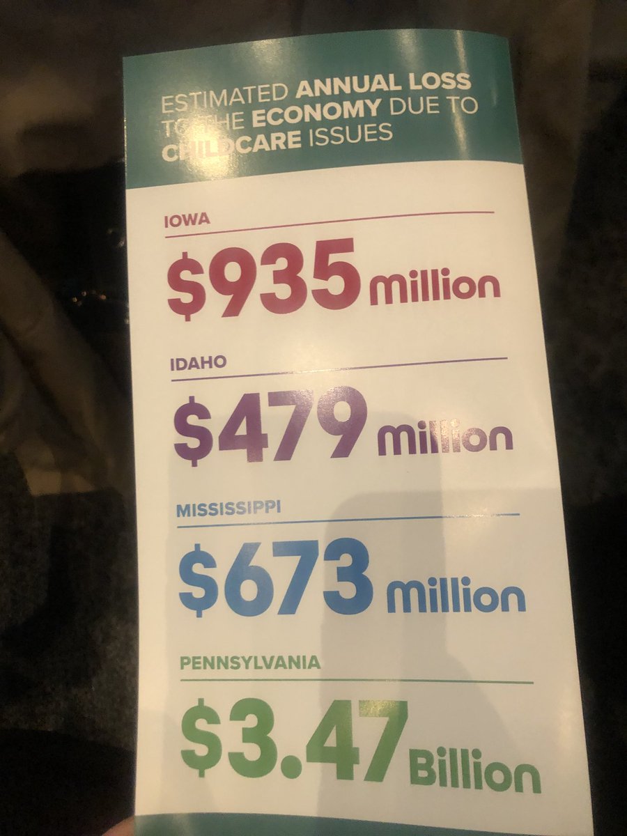 WonderspringCEO's tweet photo. This is a real challenge for Pennsylvania. High quality early education is a two generation workforce issue. #ECESummit https://t.co/vU4JH19Zqp