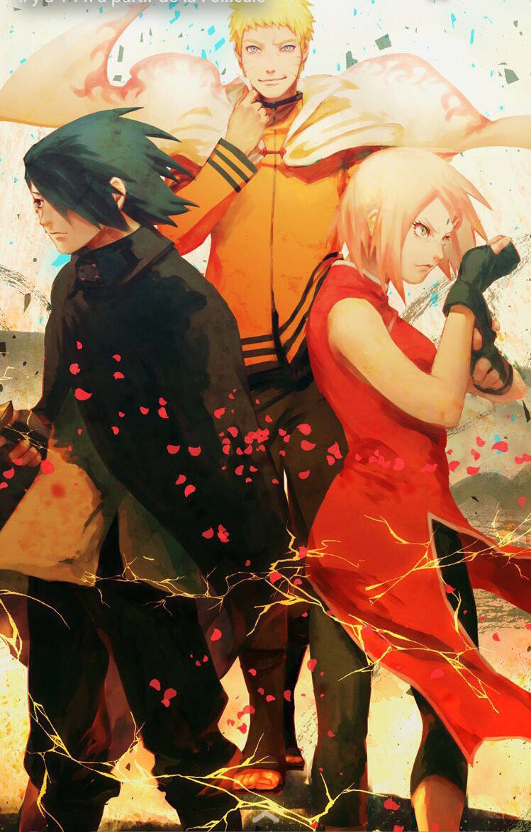 Narutofr7's tweet photo. 3️⃣❤️@Narutofr7 #sasuke #NARUTO #unie #narutoshippuden #narutoUzumaki #Sakura #amour #courage https://t.co/QbKOq2f9O5