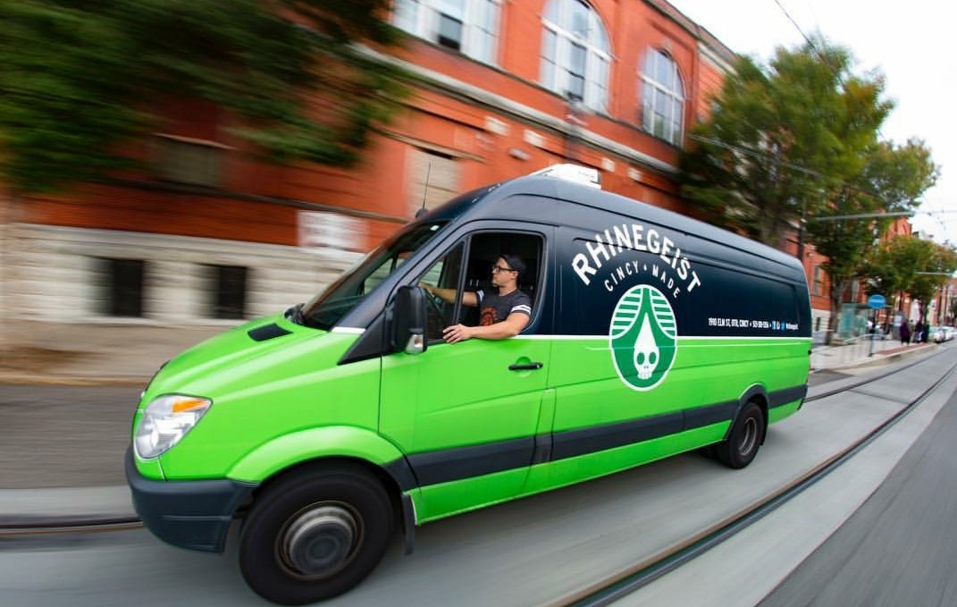 Its beerfest weekend, baby! I'll be serving up some tasty <a href="/rhinegeist/">Rhinegeist</a> suds all weekend <a href="/PittBeerfest/">Pittsburgh Beerfest</a>! Look for our van next to the stage for a high five &amp; some tasty, tasty beers! We'll provide the entertainment with giant jenga, too! #beerfest #beepbeepherecomesbeer #cincymade