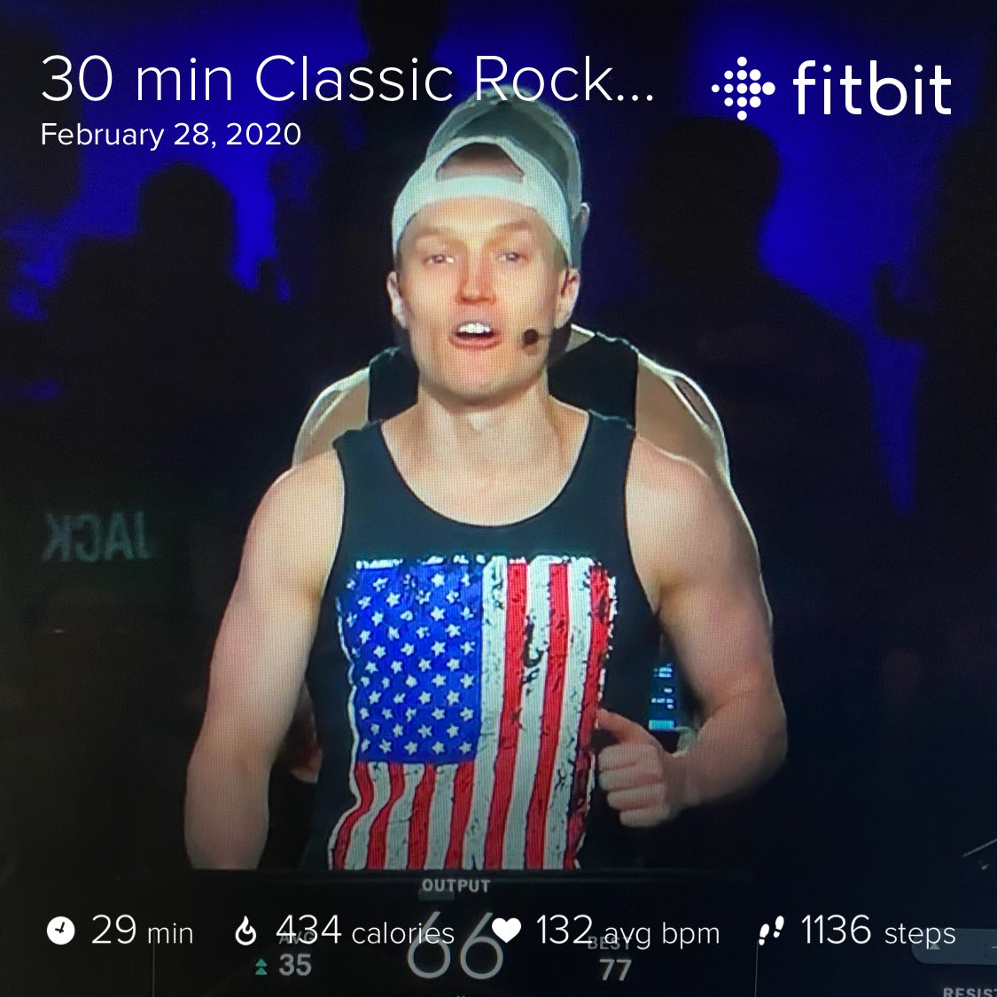 SpartyHawkCache's tweet photo. “Classic Rock Friday!”
(WEIGHT: 201.8 LBS) 🤨
(TEMP: bedroom climate)
(EXERTION: 30 mins on @onepeloton Classic Rock Ride workout with @MattWilpers)
(Need some extra time on the bike this weekend to get sub-200 again!) #FedFit451
#CPR4URLegs #InvisibleWatch https://t.co/HER8aF9aKt