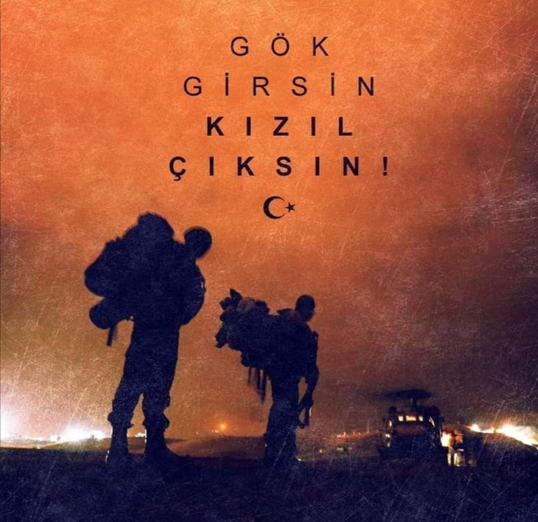 "GÖK GİRSİN KIZIL ÇIKSIN"

YA DEVLET BAŞA YA KUZGUN LEŞE !

#MehmetciğinYanındayız #sehitlerimizvar