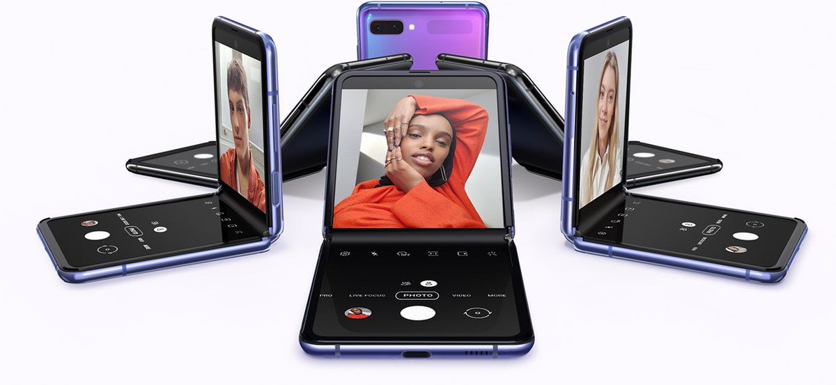 fixmypcng's tweet photo. #FIXMYPC’s #PhotoOfTheWeek is the Samsung Galaxy Z Flip phone. 
This is Samsung’s attempt at bringing back the Flip phones. Motorola made a dabble at it with the Motorola Razr. 

What do you think of it? Love it or hate it? 
Let us know 😊 https://t.co/gTu72WECBL