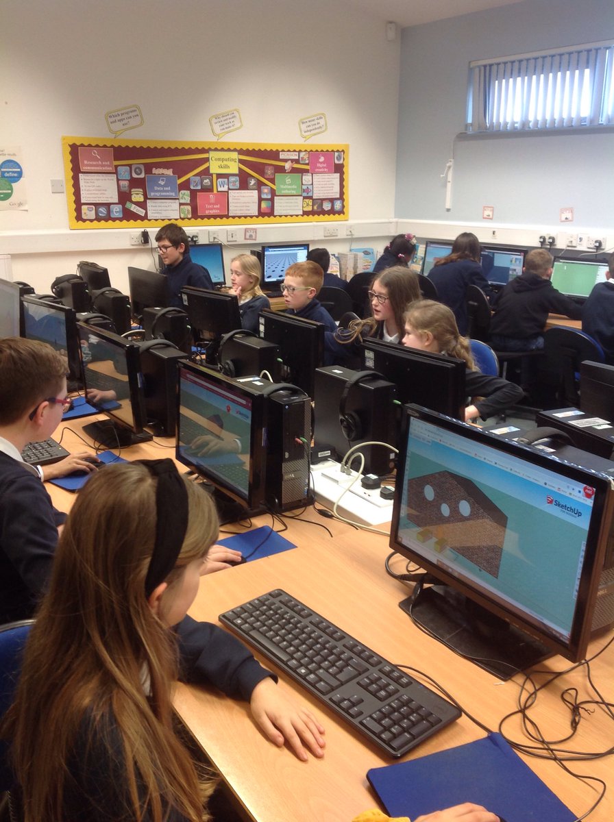 GBS_Elm_Class's tweet photo. Future architects in the making!! Exploring ⁦@SketchUp⁩ for our 'Room Service' topic #gbs4computing #gbs4ict https://t.co/Jd35PqnePG