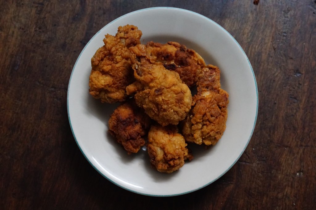 ไก่ทอด KFC ทำเองได้ที่บ้านนะเออ