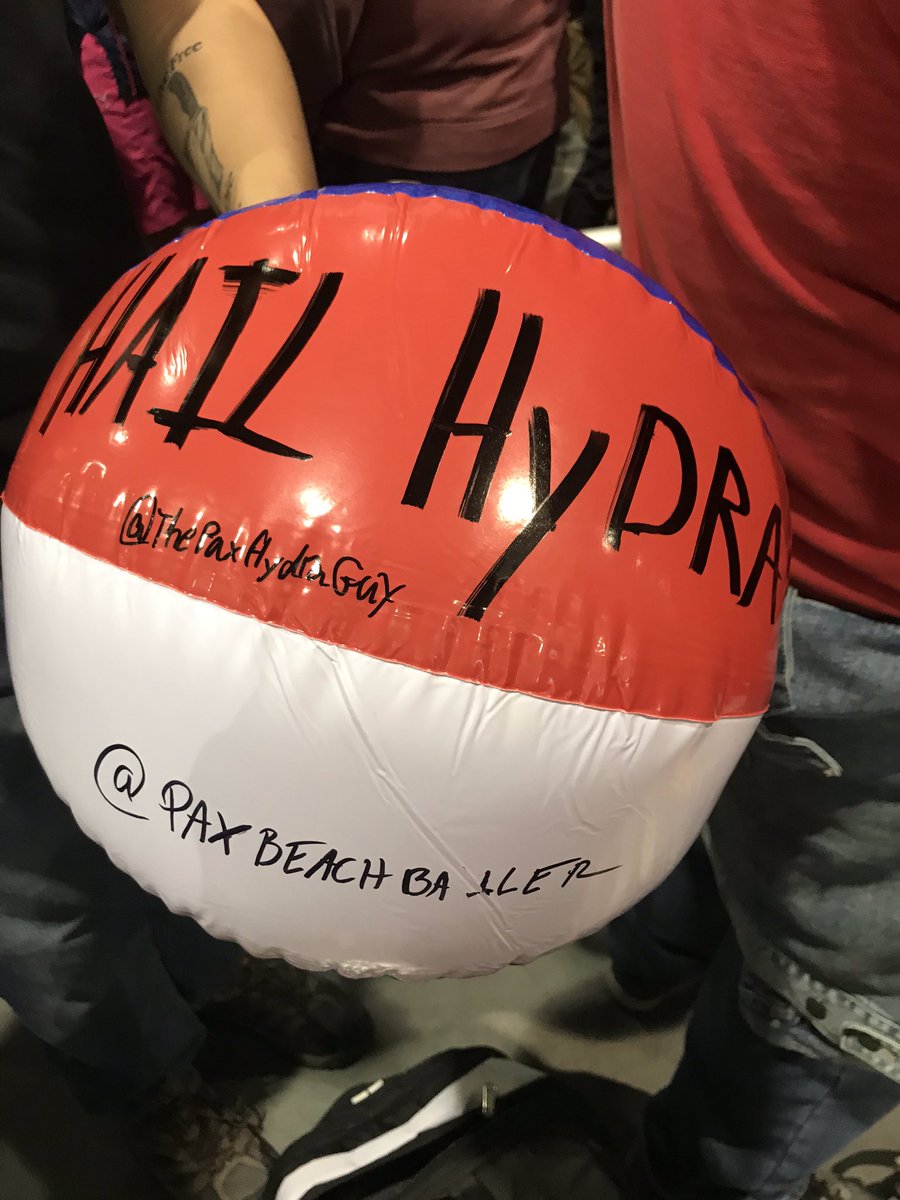 C_C_Studios's tweet photo. @PaxBeachBaller @ThePaxHydraGuy #HAILHydra #HAILPaxBeachBaller #PAXEast #PAXEast2020 https://t.co/rRMA6xqixJ