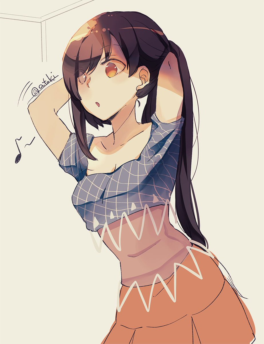 いきぬき早鬼ちゃん 深夜の真剣お絵描き60分一本勝負 あときのイラスト