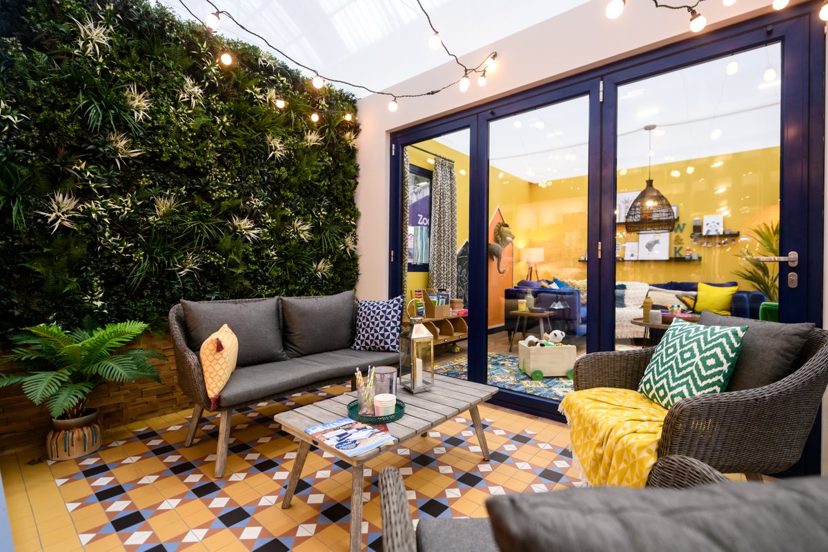 The weather may not feel like it but this <a href="/GoodHomesMag/">Good Homes magazine</a> outdoor roomset has got us dreaming of summer nights in the garden! We can't wait to unveil <a href="/GoodHomesMag/">Good Homes magazine</a> brand NEW revolving roomsets at this year's #IdealSpring