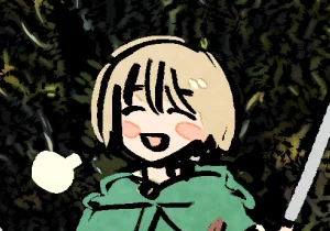 アルミンがめちゃくちゃかわいくかけたって自画自賛してた 