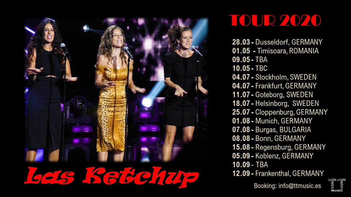 Solo queda un mes para la nueva gira europea! 
Mucha ilusión por rumbear a ritmo tomatero. 🍅🍅🍅
Vamos que nos vamos.