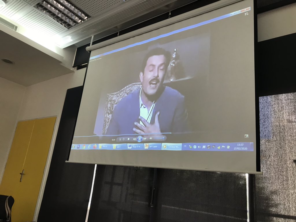 Samahafaraaoun2's tweet photo. Enseigner le cinéma arabe en cours de langues #استثمار_السينما_العربية_في_اللغة_شفهيًا_وكتابيًا #ربط_السينما_بالواقع_الاجتماعي #معايير_انتقاء_الأفلام @Hhhsinfo @DidiSaleh10 @aefeinfo https://t.co/430v4fu1Mn