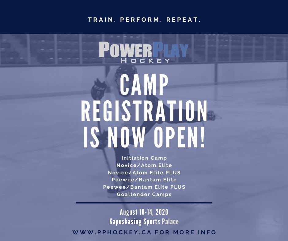 Registration is now open!  Spots fill out fast so get registrations in ASAP. L

It's Time.