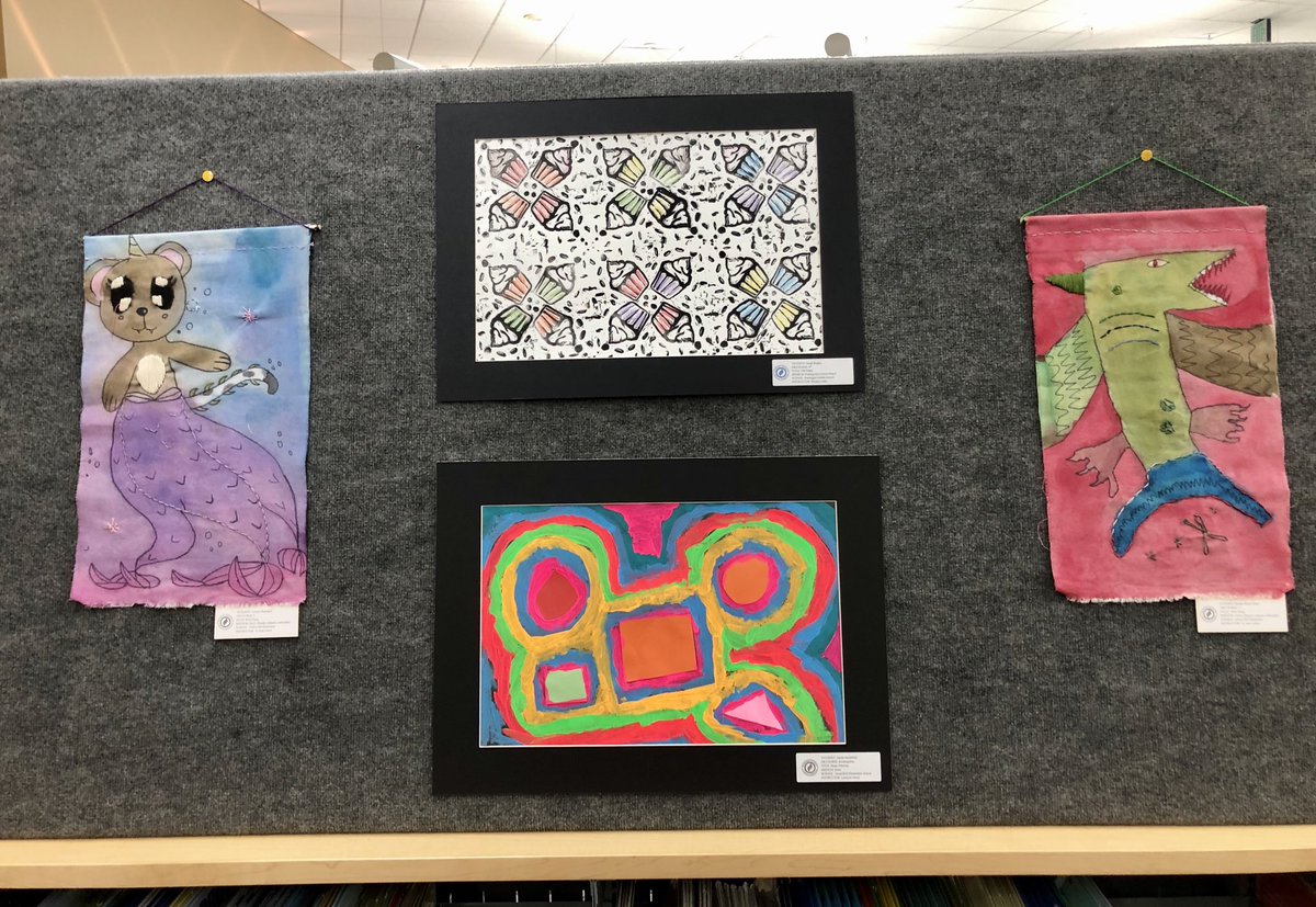 hcpss_visualart's tweet image. Congratulations to all the HCPSS visual artists included in the YAM at the HOCO Miller Branch Library The work exemplifies the hard work and dedication of students and their teachers.  ⁦@hcpss_FineArts⁩ ⁦⁦@HcpssA⁩ @hoco_library