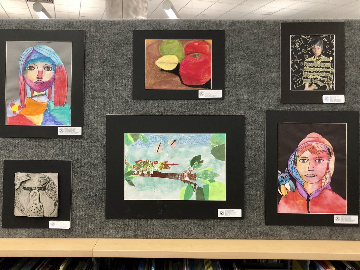 hcpss_visualart's tweet image. Congratulations to all the HCPSS visual artists included in the YAM at the HOCO Miller Branch Library The work exemplifies the hard work and dedication of students and their teachers.  ⁦@hcpss_FineArts⁩ ⁦⁦@HcpssA⁩ @hoco_library