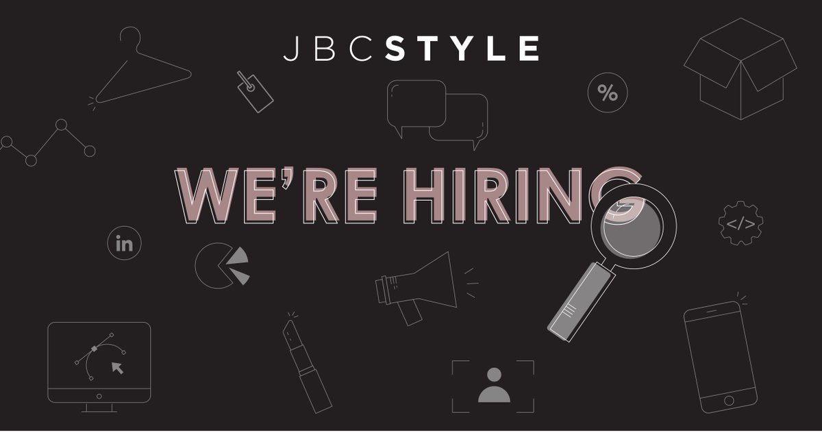 theJBCteam's tweet photo. #JobAlert JBCStyle is hiring! Seeking a Client Partnerships Manager to join our small but growing Culver City team.
#Sales #BusinessDevelopment https://t.co/gSRqWbfI2X https://t.co/L5qoxWVV7r