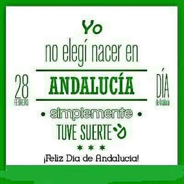 plafajardo's tweet photo. España no puede entenderse sin Andalucia, porque ésta forma parte de su esencia. Feliz #DiaDeAndalucia https://t.co/k6RKFihbrC