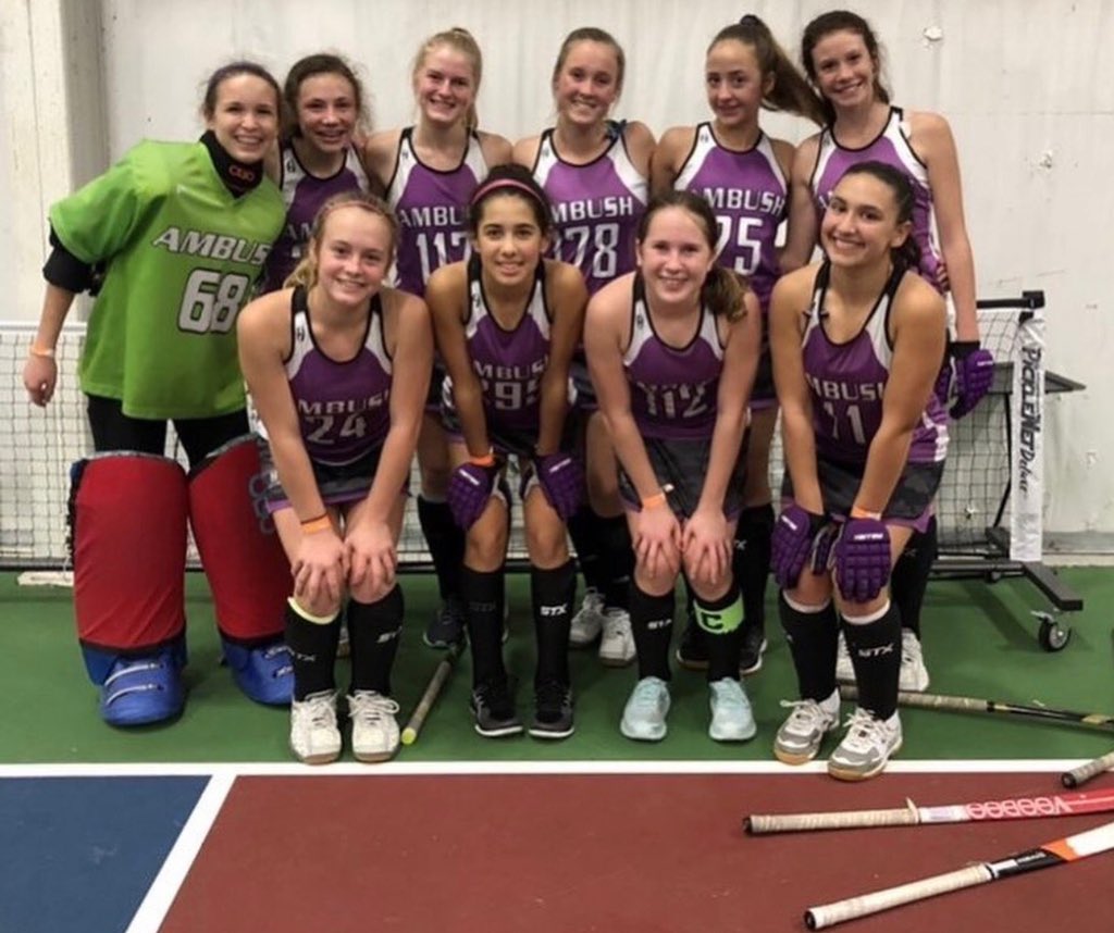 Shoutout to Marisa Montione who is playing in the U16 National Indoor Tournament  for Charlotte Ambush this weekend in PA🏑💜🏑 Good luck!  👍🍀 <a href="/CCHSCougarNews/">Charlotte Catholic</a> <a href="/CCHSCougarsDen/">CCHS Student Section</a> <a href="/CCHS_Athletic/">Charlotte Catholic High School Athletics</a>