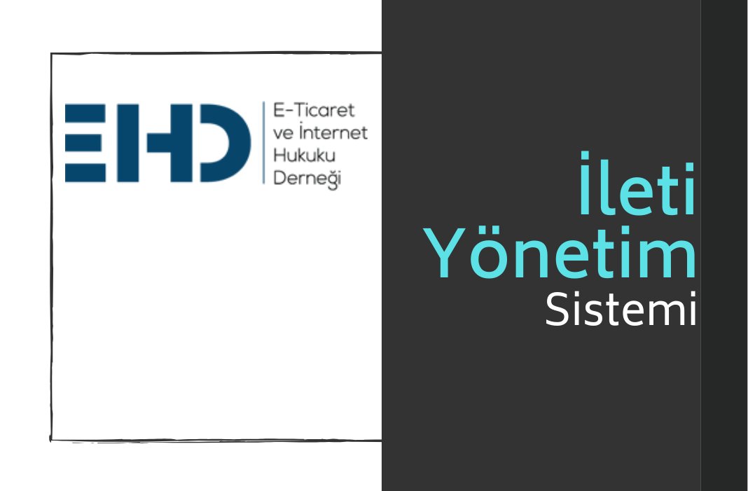 📢 (Bu hafta) İleti Yönetim Sistemi Neler Getiriyor?
💬 Konuşmacılar: Gökhan Uğur Bağcı (<a href="/gubagci/">Gokhan Ugur BAGCI</a>), Tolga Tüfekçi
✅ Düzenleyen: E-Hukuk Derneği (<a href="/ehukukdernegi/">E Hukuk Dernegi</a>), MEF Üniversitesi (<a href="/MEFuniversitesi/">MEF Üniversitesi</a>)
📆 11 Mart @çarşamba 🕒 18.30
🔎 Ayrıntılar: turkiyehukuk.org/ileti-yonetim-…