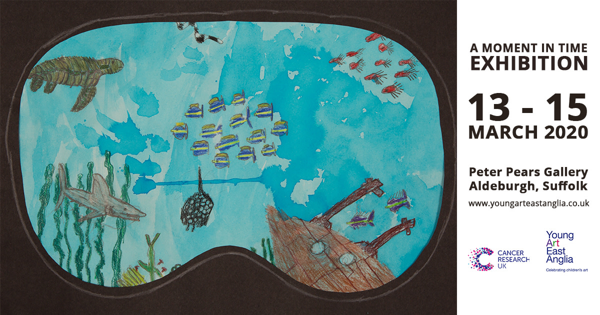 We are sponsoring <a href="/YoungArtEA/">Young Art EA</a>, an exhibition of art produced by #Suffolk school children in aid of <a href="/CR_UK/">Cancer Research UK</a>, again this year. The theme is 'A Moment in Time', &amp; around 350 pieces of the children's art will be on display at Peter Pears Gallery, Aldeburgh on 13-15 March 2020.