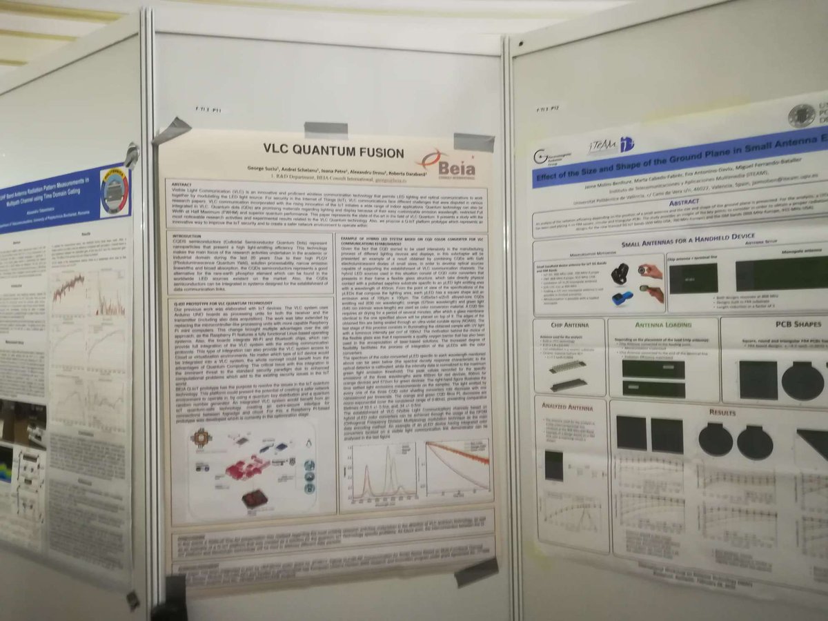 beiaconsult's tweet photo. @beiaconsult participated with the “VLC Quantum Fusion” poster in #iWat2020 Conference on 28th February 2020 in Bucharest, Romania.
https://t.co/dAtBYdQ0ks https://t.co/cDpjwo8OHr