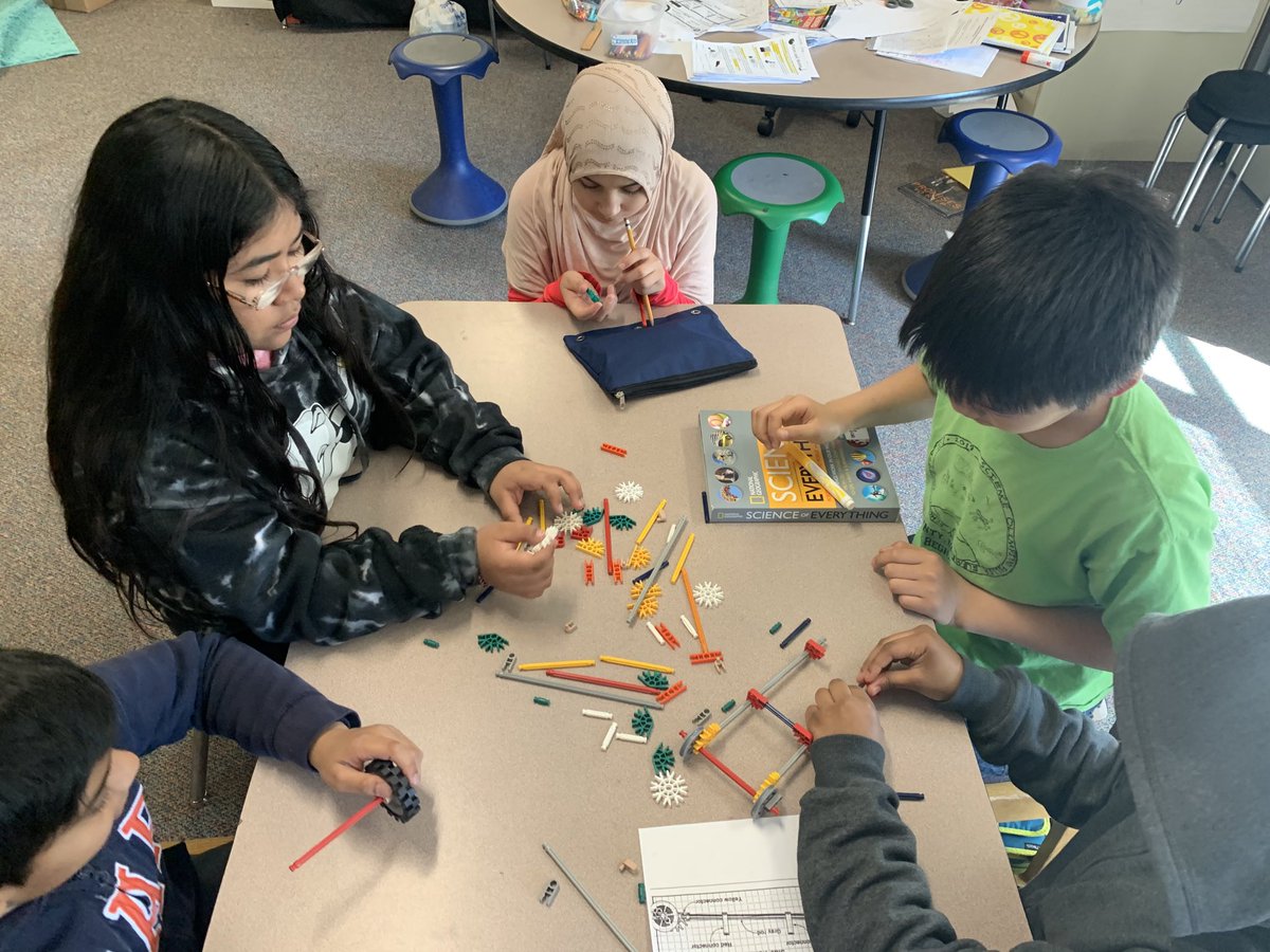 Fuller5th17's tweet photo. Love watching my students work collaboratively as they create their cars for our forces and motion experiment. https://t.co/DpUnvn8Kf3