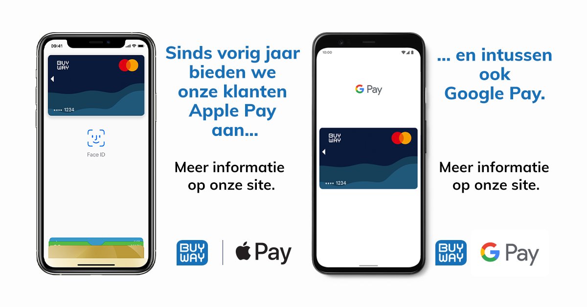 BuyWayPF's tweet photo. @KBC_BE welkom in 2020... in de loop van het jaar :-)
De @BuyWayPF klanten kunnen jullie vertellen hoe geweldig betalingen via smartphone zijn.
Meer info en wettelijke vermeldingen :
https://t.co/vBhQJNeQP1
https://t.co/nTdqcWnhxi

#FinTech #BuyWayPF #ApplePay #GooglePay https://t.co/T6DCLu7Tvx