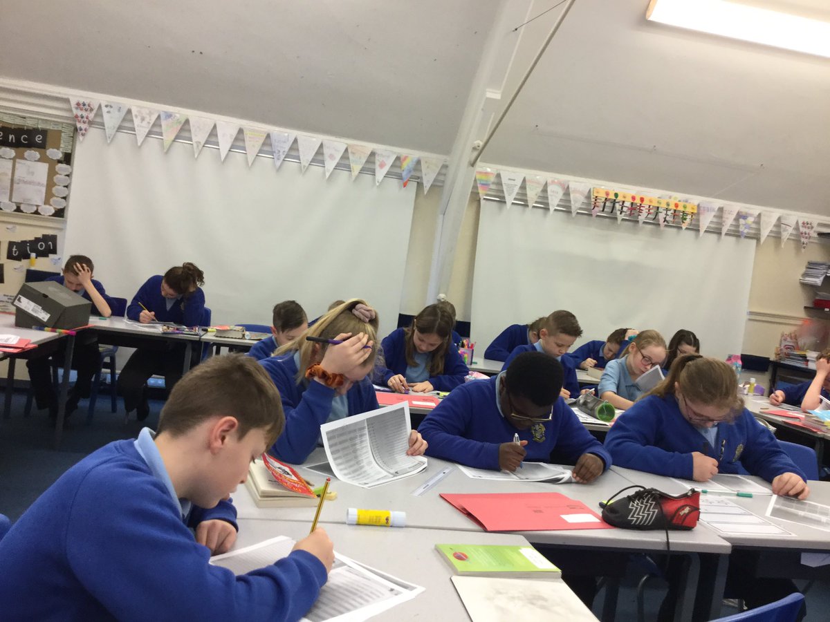 Class13LST's tweet photo. We are all very focused for nearly 3pm on a Friday afternoon! Thatβs the effect Comprehension Ninja has! @VocabularyNinja #stpsreading #satspractice https://t.co/o9pJ74x9dA