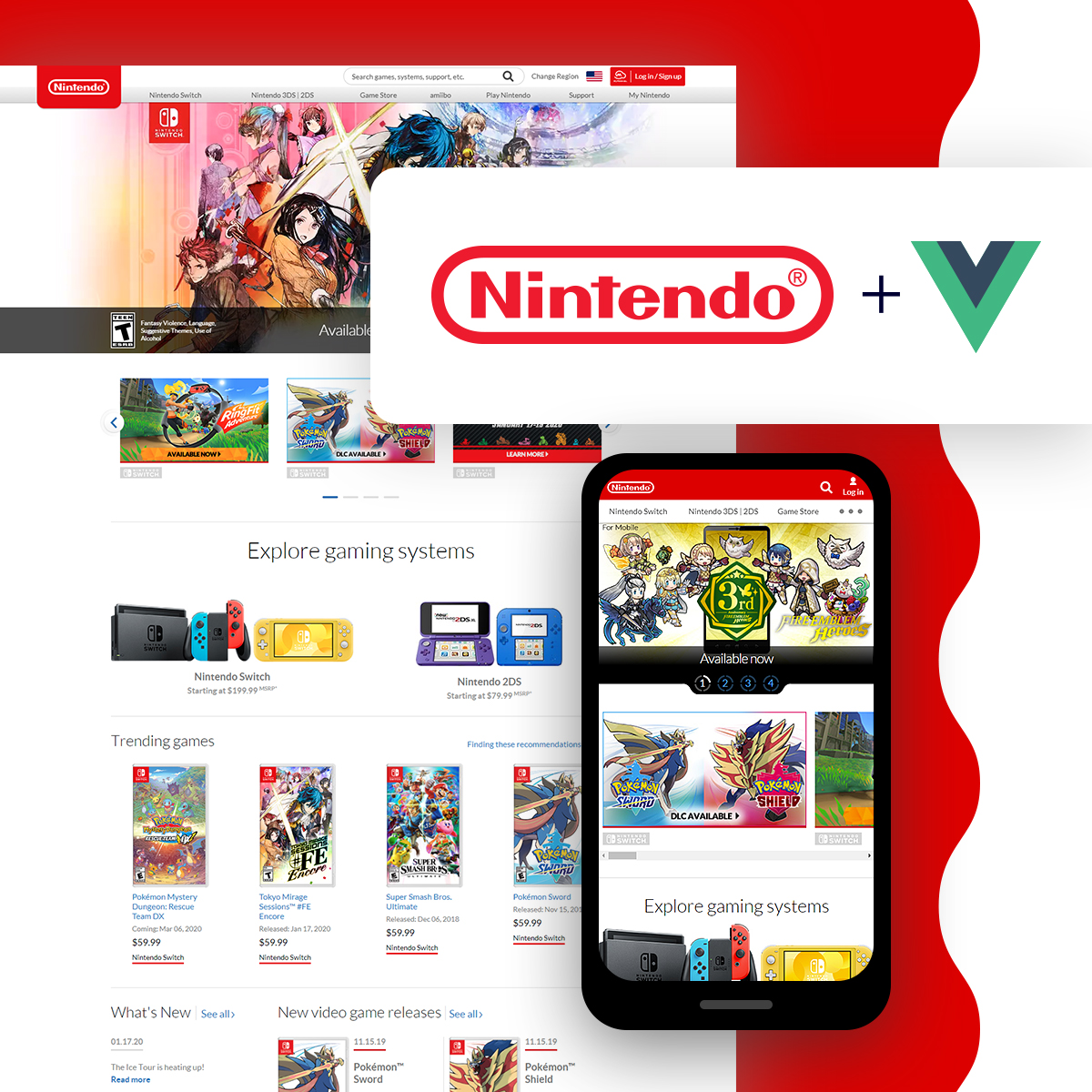 VueFront_js's tweet image. Vuejs is growing in popularity with many amazing brands. Take a look at this Nintendo website.
If you have a #Wordpress website or any other #CMS website and want to adopt the same technology - use VueFront.⠀
⠀
➡ vuefront.com⠀

#vuefront #vue #vuejs #SPA #PWA