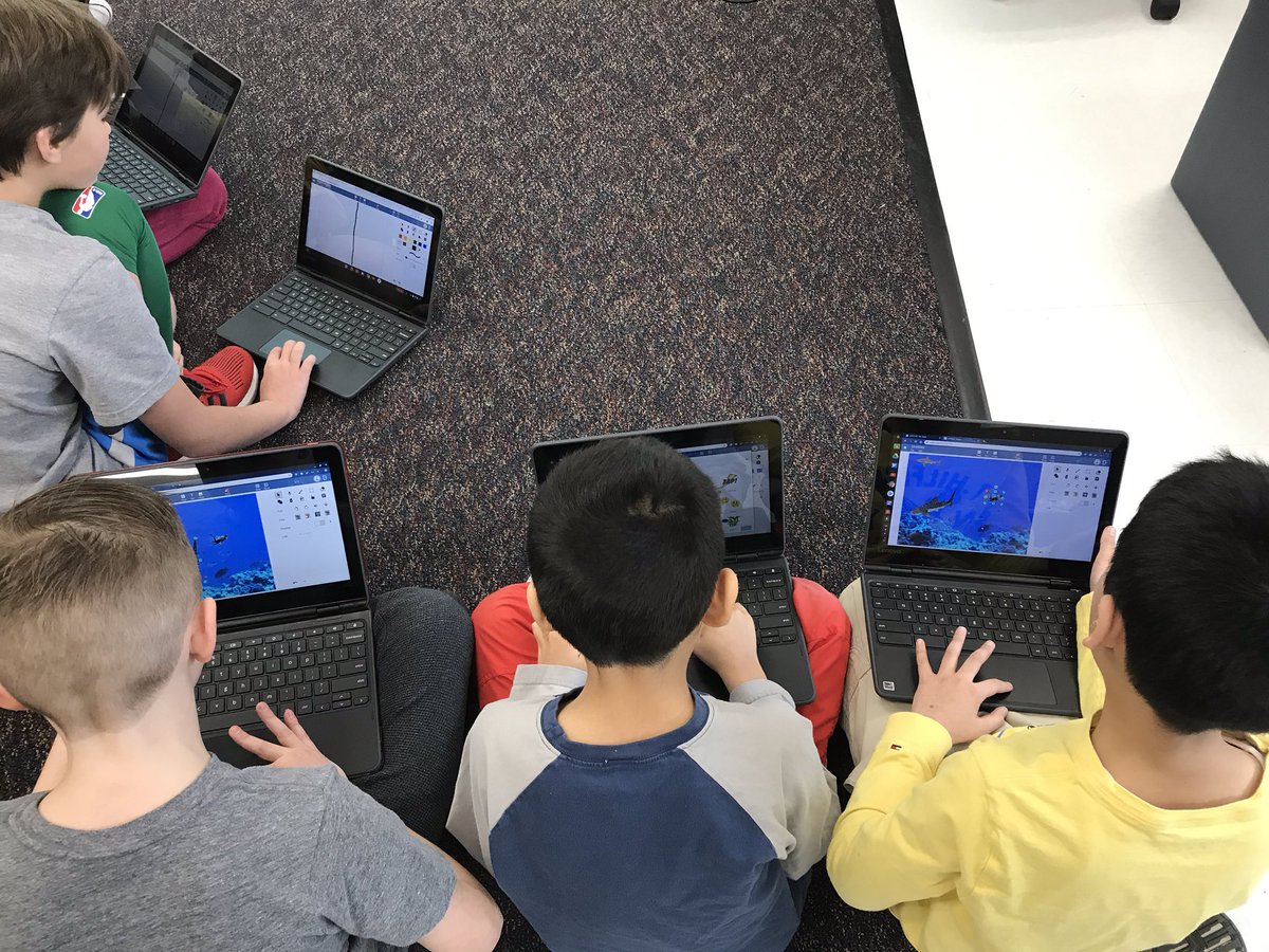 Working on our #collaboration skills by using a shared Wixie page amongst group members! We are learning how important it is to communicate well when designing our zoo enclosures! DQ: How can we, as <a href="/GoshenPostES/">Goshen Post ES</a> students, design a zoo for Loudoun County? <a href="/PBLWorks/">PBLWorks</a> #GoGPGators