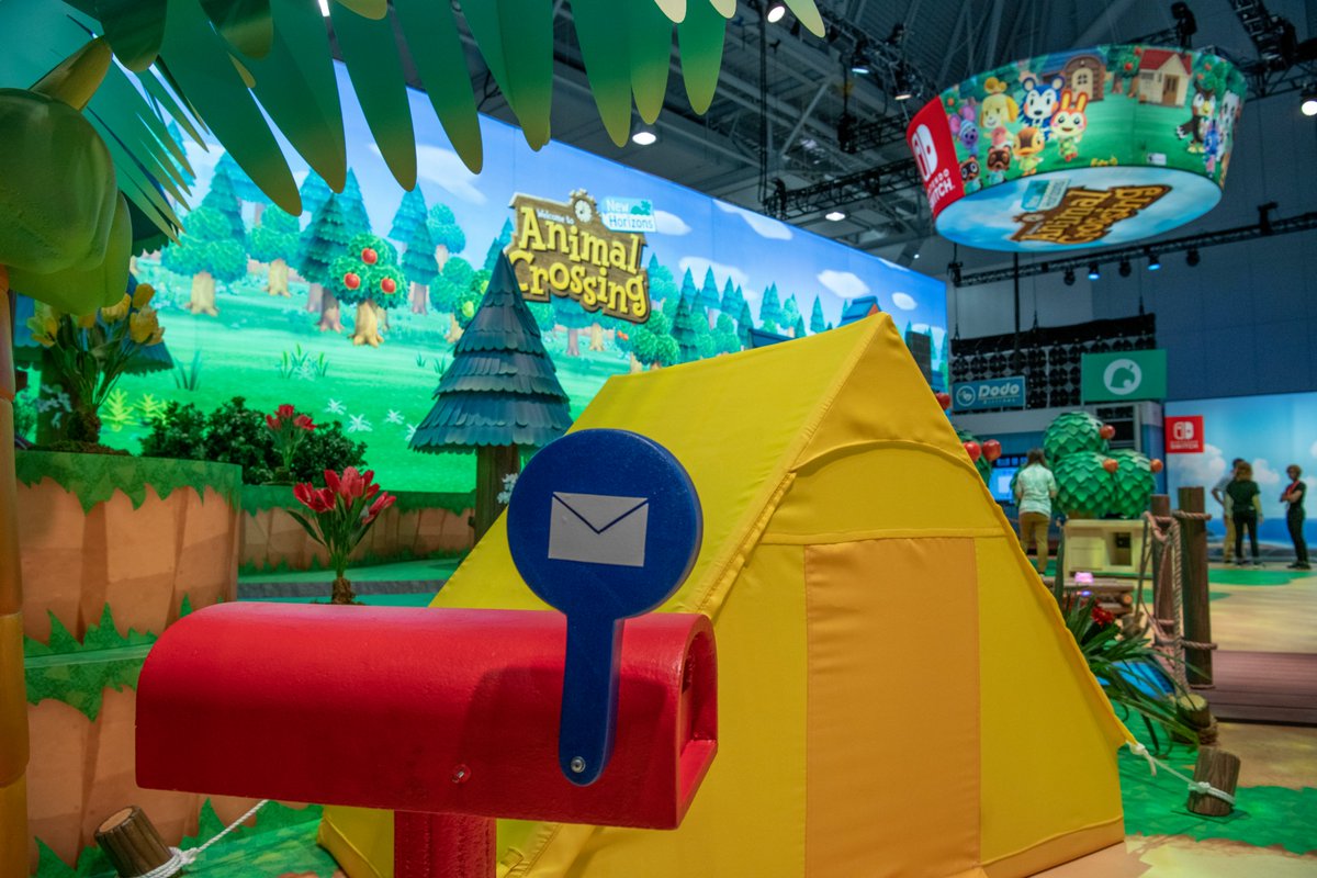 animalcrossing's tweet photo. We’re holding a special sampling of the long-awaited Deserted Island Getaway Package! I can’t wait until everyone is able to experience it for themselves! Yes, yes! #ACNH #PAXEast https://t.co/DS1PumT2yX
