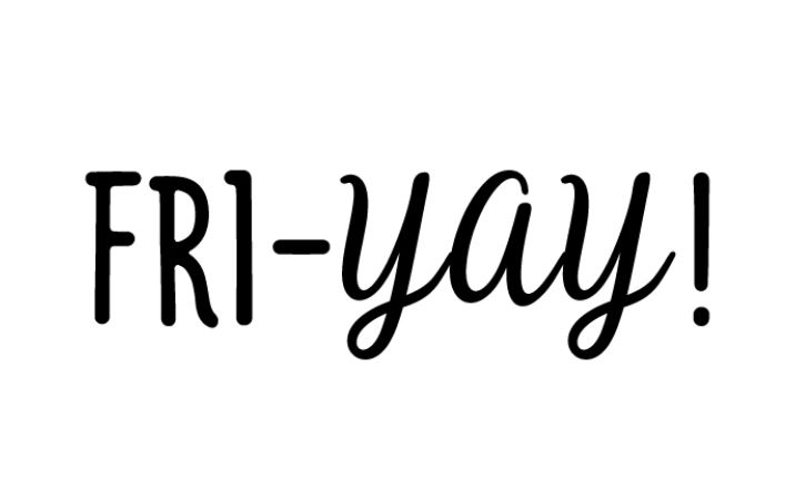 HAPPY FRI-YAY! 😍 We hope you have a relaxing #weekend!!