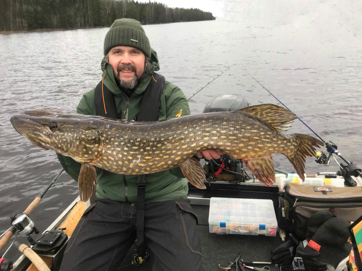 Fina spinngäddor och isbrytning! 
Nytt blogginlägg av Micke Puhakka

Nyligen körde jag och kompisen ett kul men kallt gäddfiske, och bra gick det! Några bättre gäddor blev det utöver småfisken vi landa....... Läs mer bit.ly/2Tp5giw