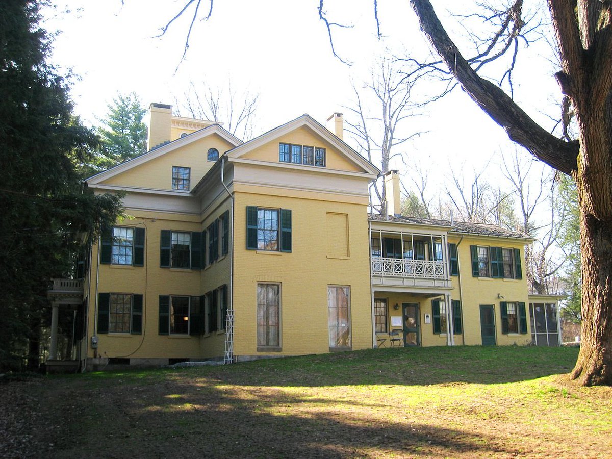 indeed, famously, she basically never left this house during much of her life: almost everything she wrote was written here, in between listening at doors and generally weirding out her brother