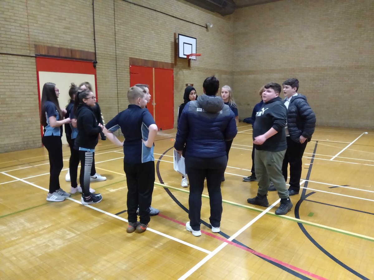 LinksSSP's tweet photo. Fantastic @YouthSportTrust #active3030 inclusion training with @springsacademy1 @SheffPark_Acad and #heritagepark Y9 sports leaders. We all want to deliver inclusive sports to primary children now. #inclusion #partnership #projectability https://t.co/KsL8DkjuqY