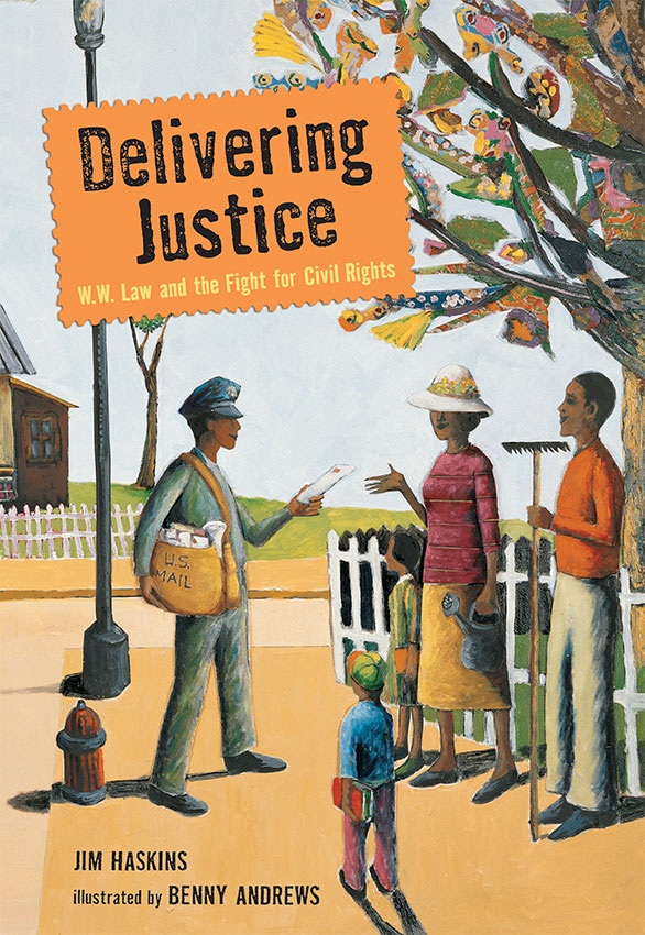 Candlewick's tweet photo. The story of Westley Wallace Law, a mail carrier who orchestrated the Great Savannah boycott and was instrumental in bringing equality to his community.

Delivering Justice
by Jim Haskins, illustrated by Benny Andrews

#BlackHistoryMonth
https://t.co/S6iWraKiZm https://t.co/vLmqA3wSOY