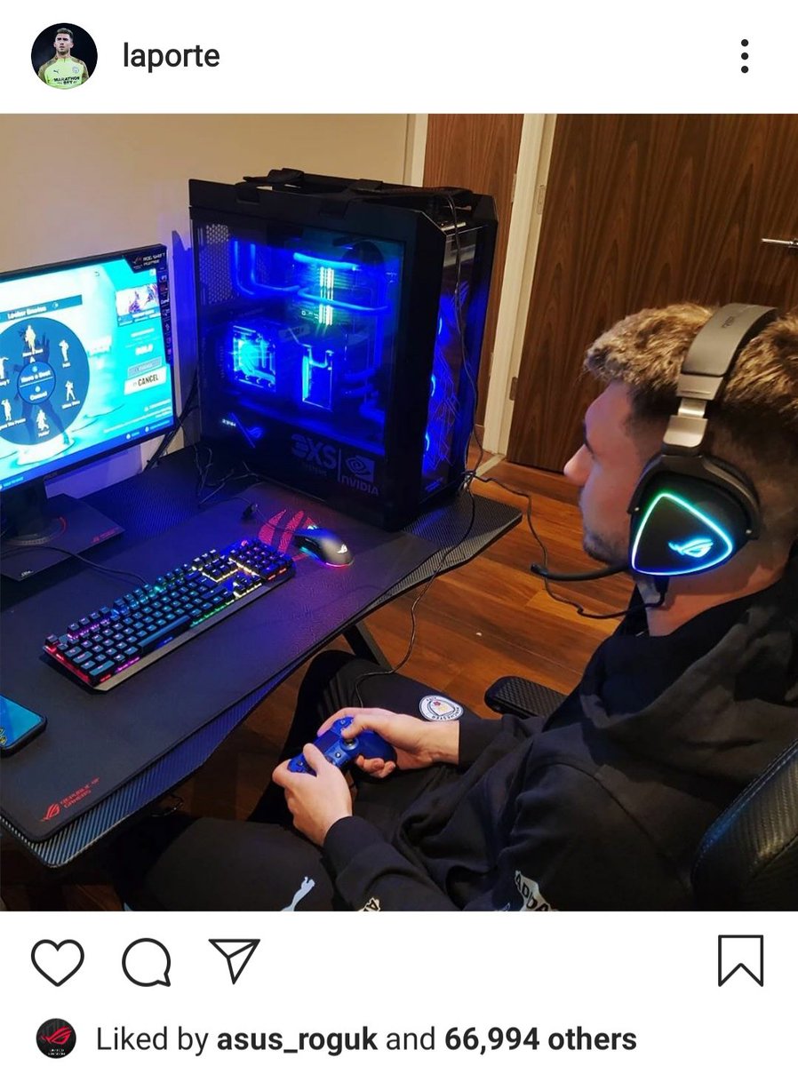 ROG UK (@asus_roguk) on Twitter photo Looks like Manchester City player Aymeric Laporte can hold his own off the field too! ⚽
And he's got everything he needs with this complete ASUS system from <a href="/Scan_3XS/">Scan 3XS Systems</a>
📸 instagram.com/p/B865knSIKJ7/
Powered By ASUS: bit.ly/2wgWBXC Looks like Manchester City player Aymeric Laporte can hold his own off the field too! ⚽
And he's got everything he needs with this complete ASUS system from <a href="/Scan_3XS/">Scan 3XS Systems</a>
📸 instagram.com/p/B865knSIKJ7/
Powered By ASUS: bit.ly/2wgWBXC