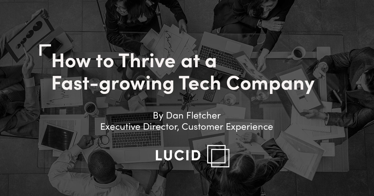 Haven't been able to navigate the chaotic waters of your fast-paced job? Let Lucid's Dan Fletcher give you his pro tips on how to stay afloat. ow.ly/5sDD50yyzFU