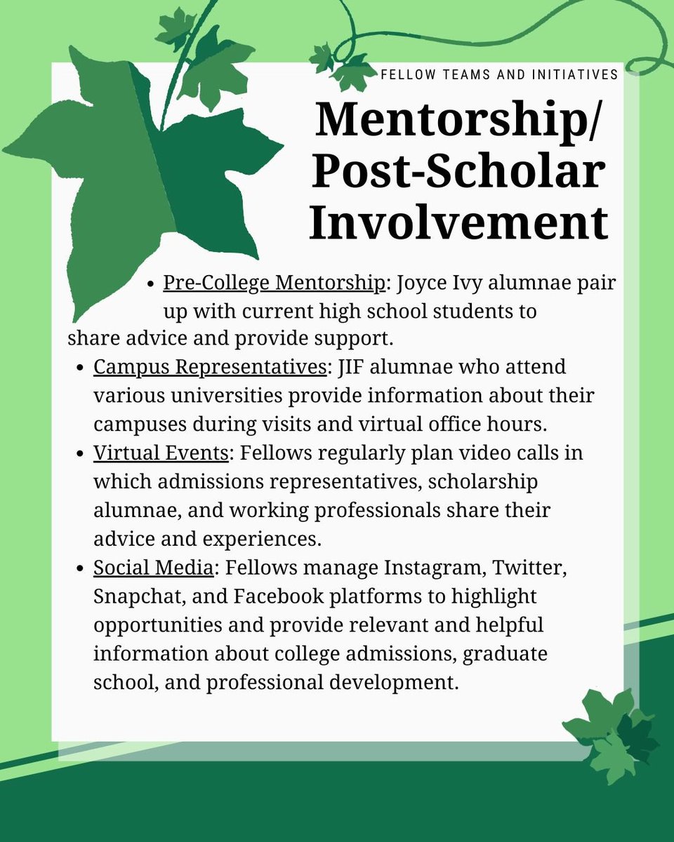 jif_scholars's tweet photo. Our Summer Scholar application deadline closes SO SOON! The deadline is March 1st. If you’re still on the fence about applying, here are some things about us that may encourage you to apply! https://t.co/Jdo9dxYBrv