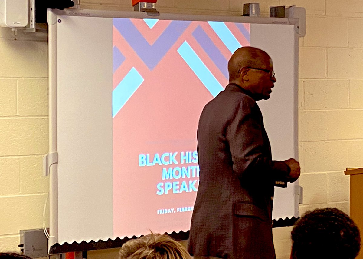 NMMSLibrarian's tweet photo. Excited to culminate #BlackHistoryMonth2020 with a history lesson with Mr. Charles Davis. #slmp19 @nmmsptsa @NMMS_Chorus @NMMSCounselors @NMMSPRINCIPAL https://t.co/6dmlOM4543