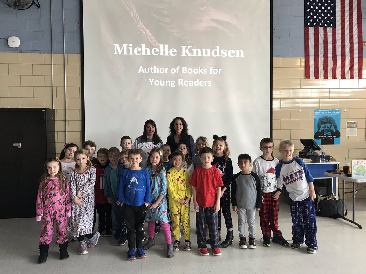 Thank you <a href="/NutSwampSchool/">NutSwamp School PTA</a>  for this special author visit. @michelleknudsen   We really had a great time learning about writing! <a href="/MTPSpride/">Middletown Township Public Schools</a> @NutSwampTigers #tigertime