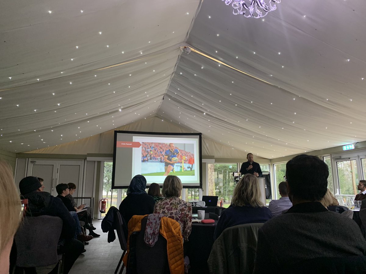 MaisunMansur's tweet photo. Informative and practice changing talk by Chris Pennell on Type 1 #diabetes Rugby, low carbohydrate diet, keto diet and training while intermittent fasting! #PCLConf @PCLifestyleconf @MidRCGP #IntermittentFasting #keto  #lifestyle https://t.co/Kg39uS2xiT